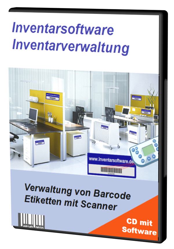 Inventarverwaltung Inventarsoftware mit Barcode Etiketten