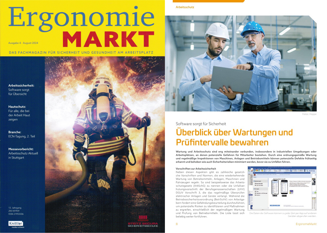 Ergonomie Markt - Knittler Verlag September/24 Software sorgt fr Sicherheit